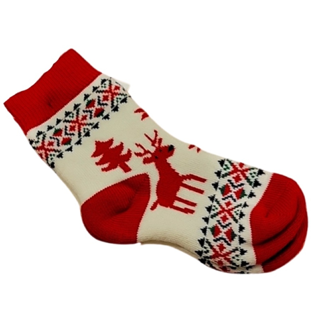 Hanna Andersson Soft Knit Reindeer socks